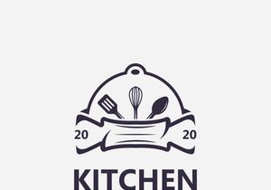 Cooking logo design. Icon or symbol inspration simple line for restaurant business