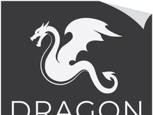 Dragon logo art illustration