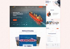 Zero Energy - Landing Page for Oil Delivery
