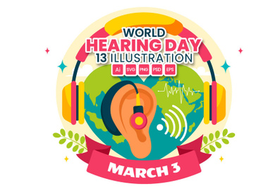 13 World Hearing Day Illustration preview picture