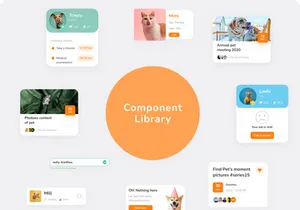 TEPETS - Pets Care Ui Kit Design