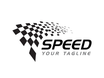 Race flag design illustration preview picture