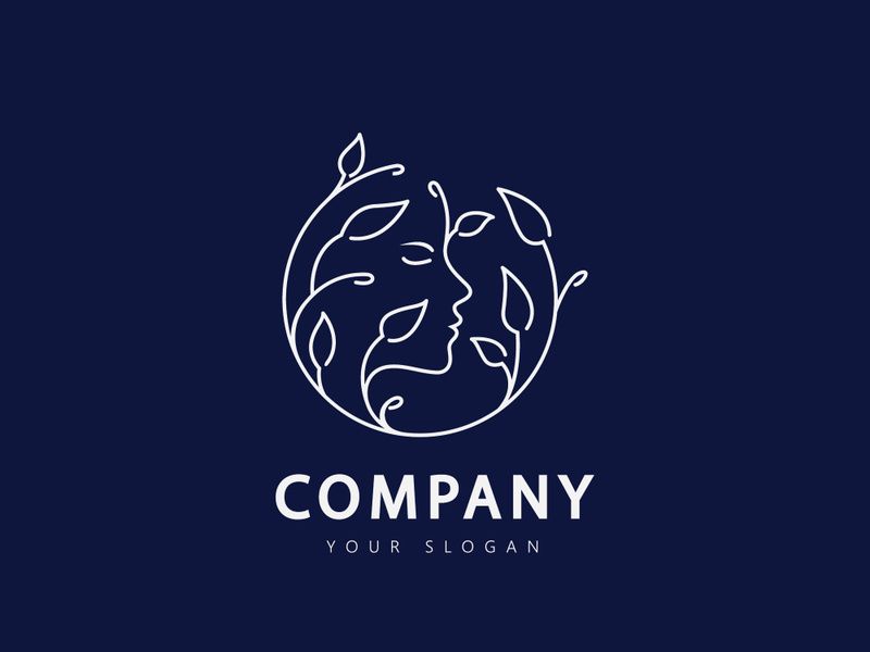 Beauty woman logo for your business salon  skin care and spa