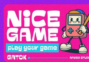 Gatok - Playful Display Typeface