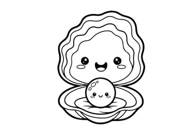 Cute cloud character holding egg vector illustration flat design preview picture