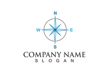 Creative Compass Concept Logo Design Template