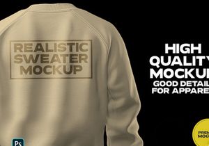 Realistic Sweater Mockup