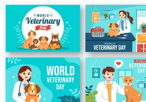 16 World Veterinary Day Illustration