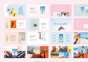 Free Peet Minimalist PowerPoint Template