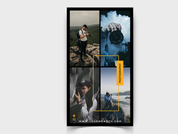 Photography Social Media Post Template preview picture