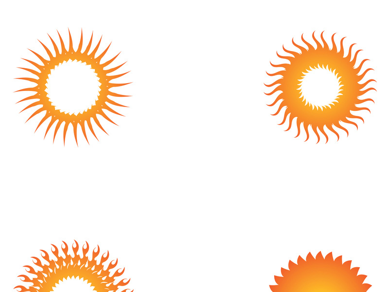 Sun Vector illustration Icon