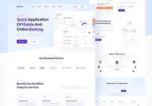Digital Bank Landing Page
