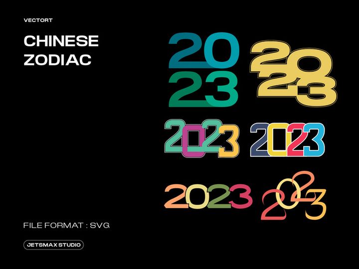 2023 Decorative Vector