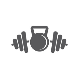 Gym Badge icon Fitness Logo Design preview picture