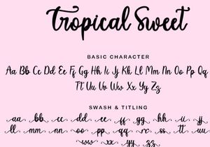 Tropical Sweet