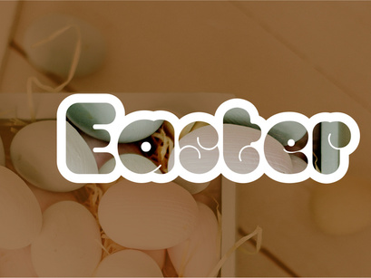 Shanber - easter font