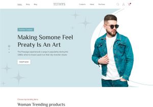 Fashion Online Shop Landing Page