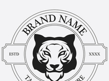 Tiger logo vintage