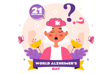 10 World Alzheimer's Day Illustration