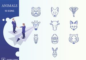 Business And Finance Icon Set