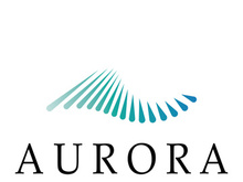 aurora logo design icon illustration vector template