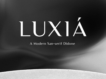 Luxia - Free Typeface preview picture