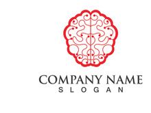 Health Brain Vector Illustration Icon