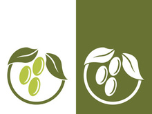 olive icon vector illustration design template