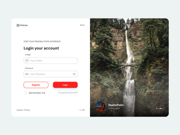 Clean Web Login Form preview picture