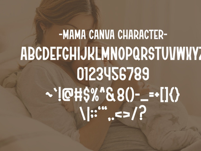 Mama Canva - Vintage Font