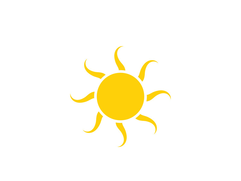 Sun Vector illustration Icon