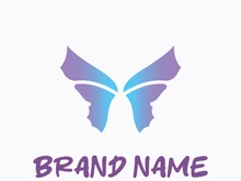 Butterfly logo design