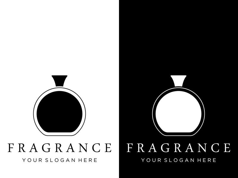 Isolated luxury perfume perfume cosmetic creative logo can be used for business, company, cosmetic and perfume shop.