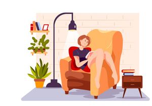 M95_Relax at Home Illustrations