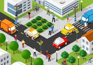 The city's lifestyle scene set