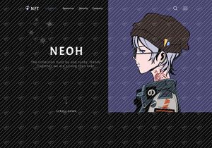 NFT Marketplace Landingpage
