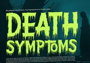 Spillknot | Dripping Horror Font