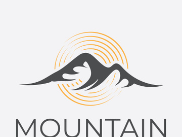 Mountain logo preview picture