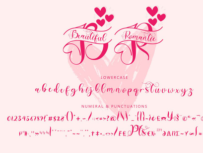 Beautiful Romantic Monogram