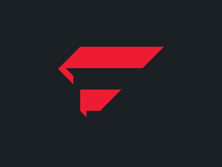 F letter Logo template vector  initials sign
