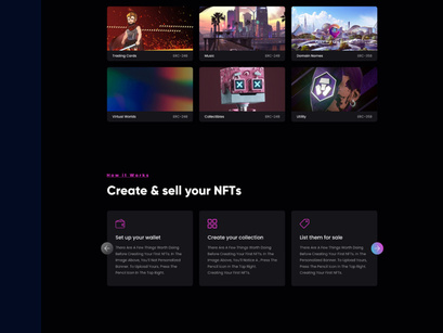 NFT’SFeo - Marketplace Website Template