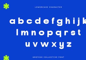 Grotesk Collective - Modern Sans Serif Font