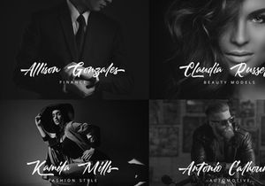 Untouched - Brush Script Font