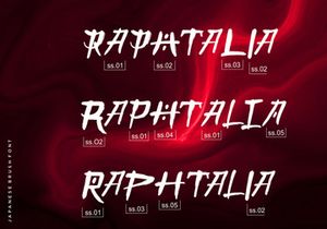 ONIGASHIMA - A Japanese Brush Font