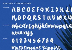 Sublime - Bold Script
