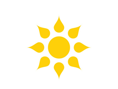 Sun Vector illustration Icon