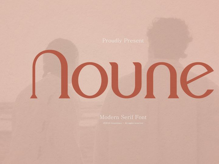 Noune | Modern Serif Font