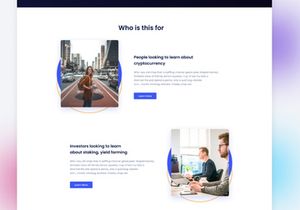 Cryptocurrency Education UI KIT