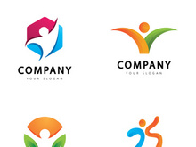 Healthy life People Logo template. Vector illustration.