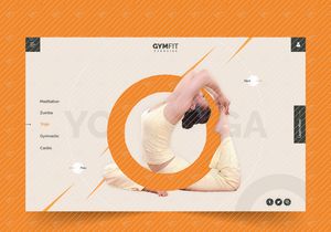 Online Yoga Fitness Website